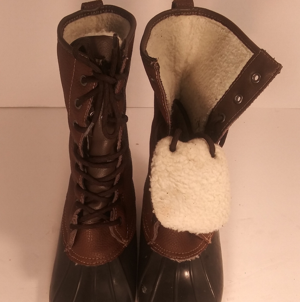 Sporto Women's brown Daphne duck Boots waterproof